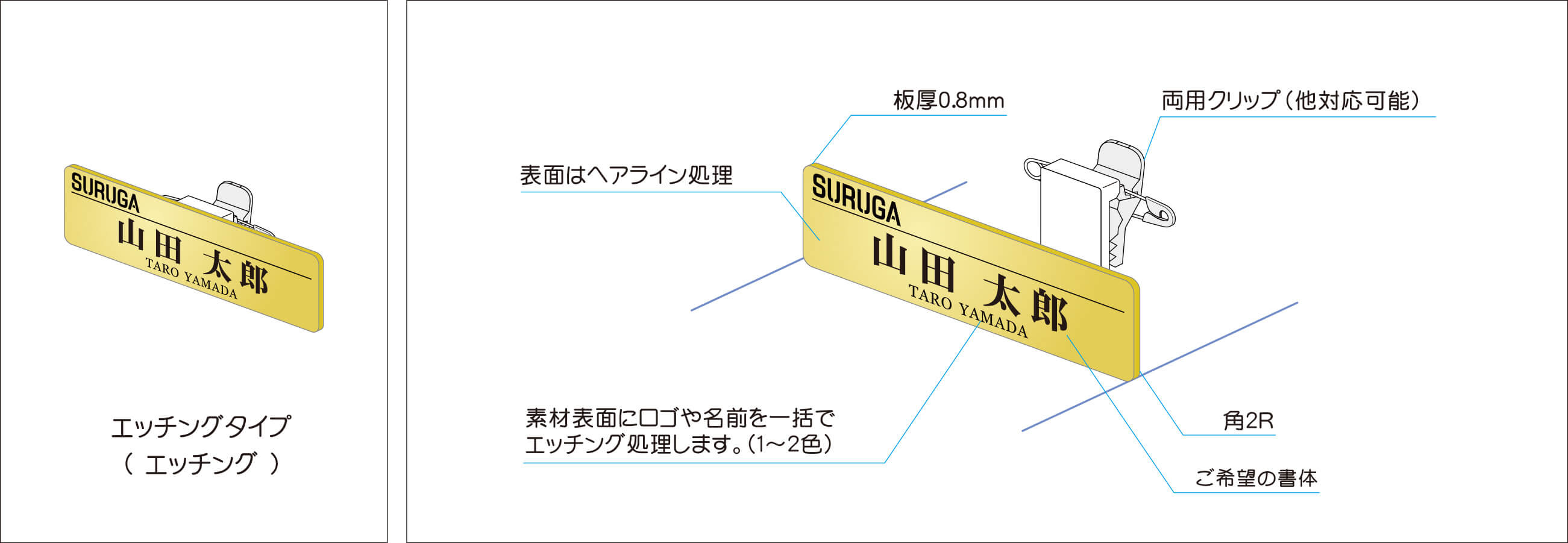 フレーム付タイプ 説明図